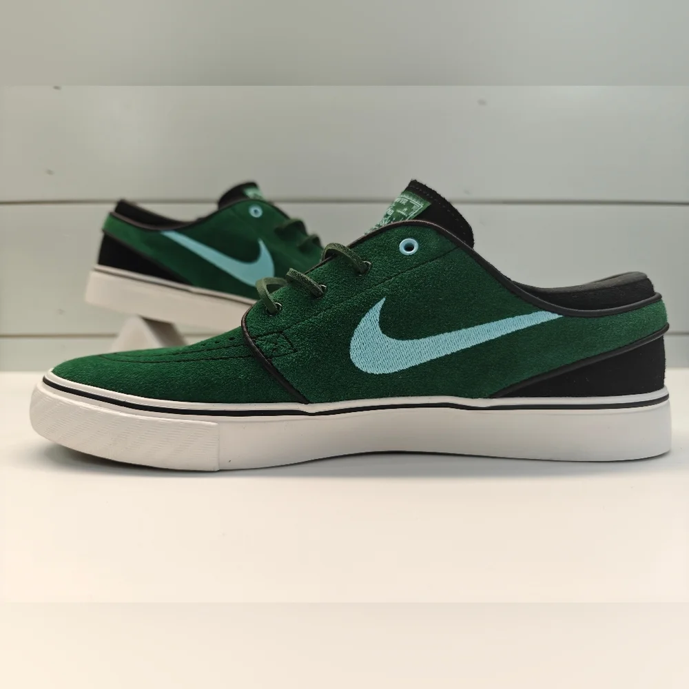 Nike Zoom Stefan Janoski + SB Gorge Green Casual Suede Sneakers size Men's 7